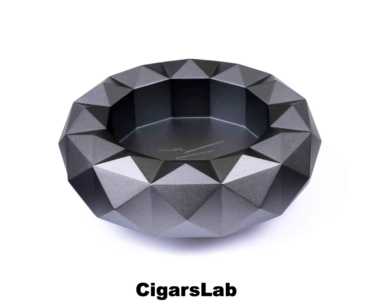 Пепельница Colibri Quasar на 6 сигар, Серый лак Gunmetal