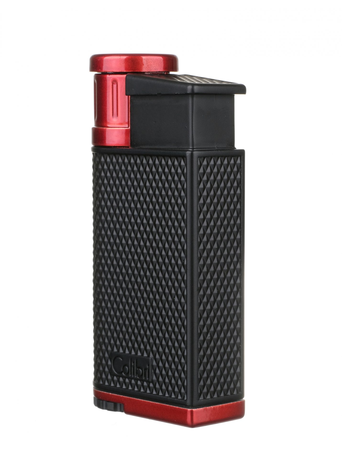 Зажигалка сигарная Colibri Evo, черно-красная preview