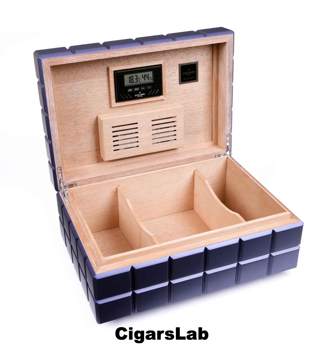Хьюмидор Colibri Heritage на 80 сигар, Синий лак Navy preview