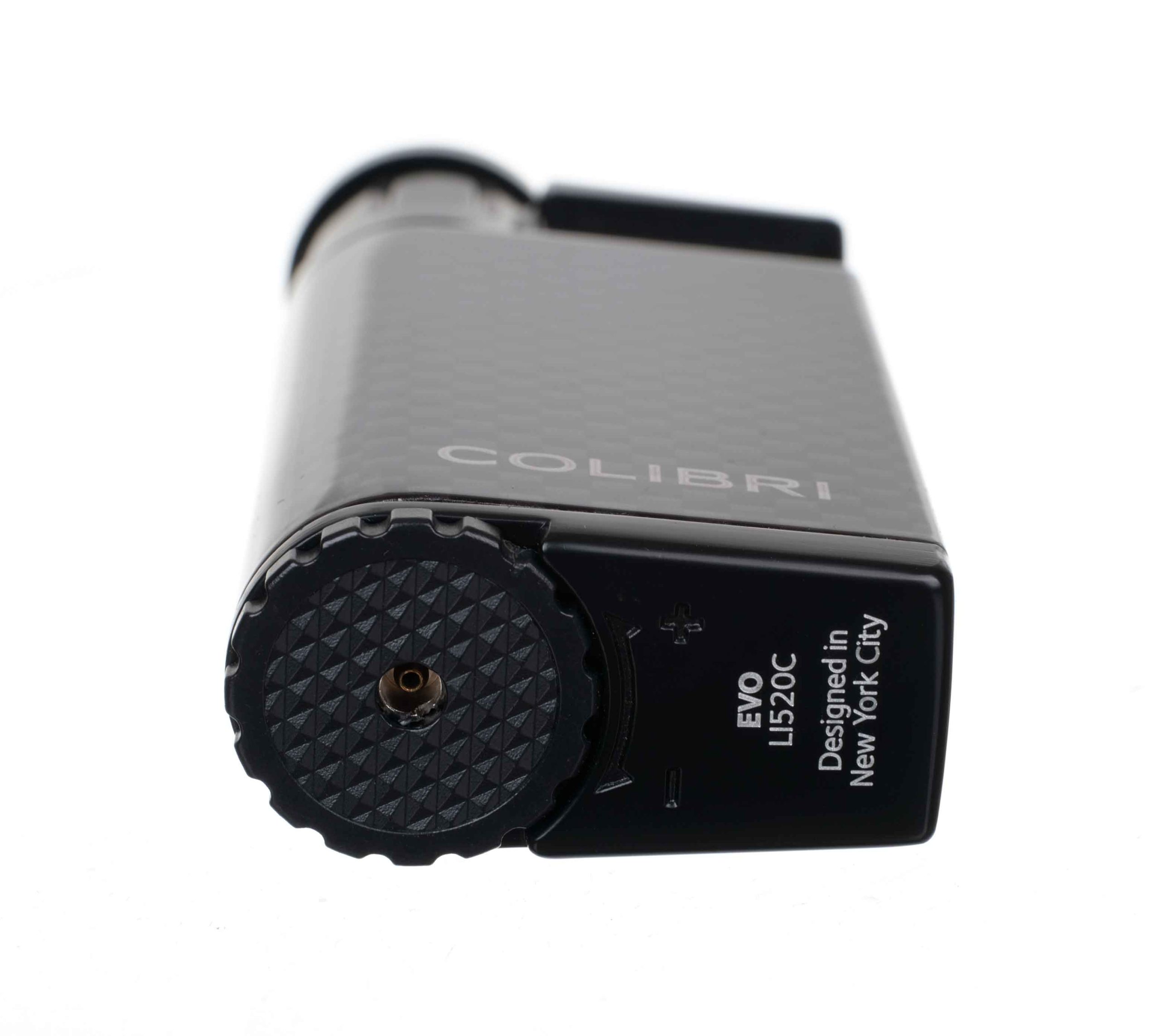 Зажигалка сигарная Colibri Evo, черный карбон preview