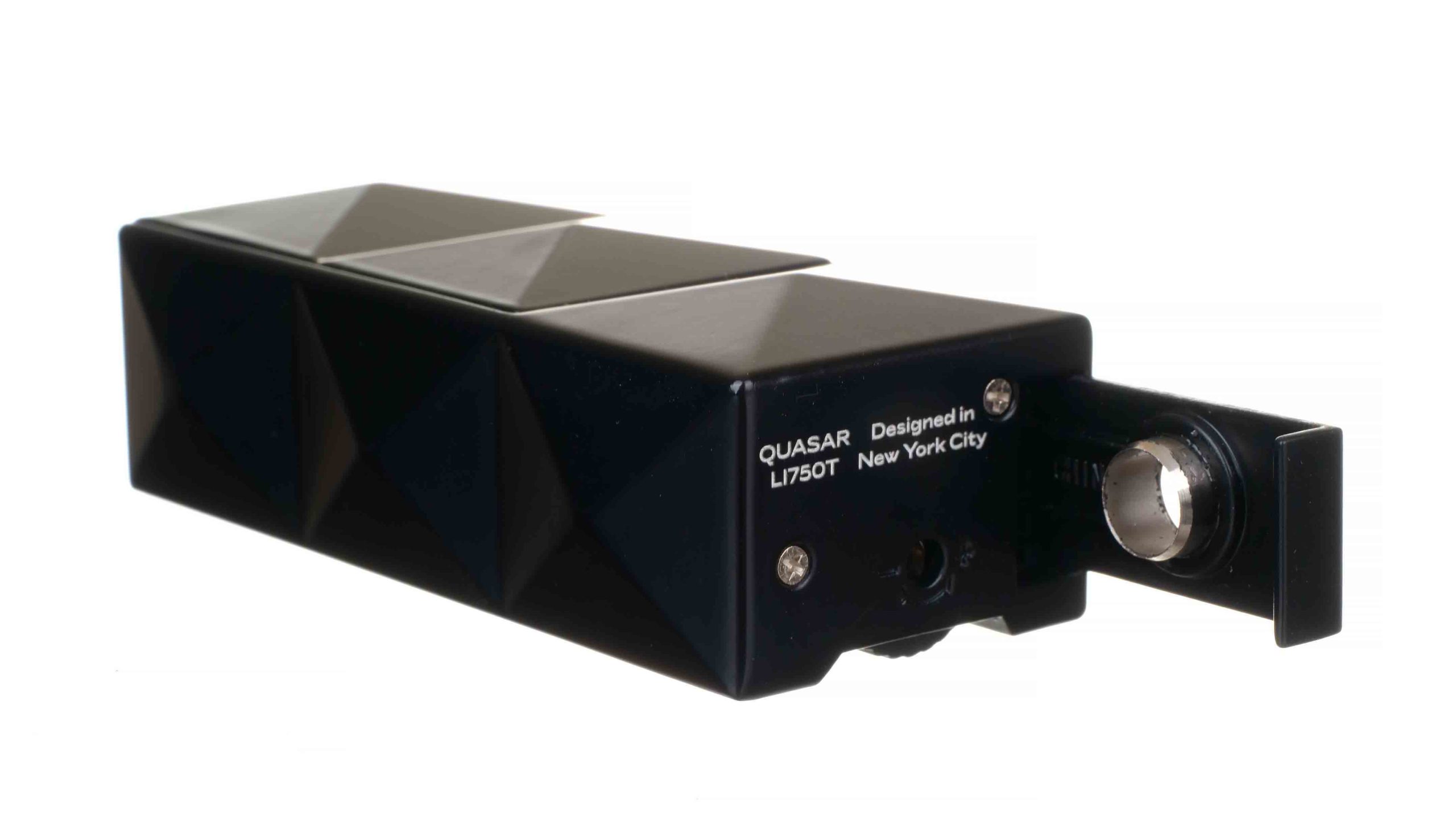 Зажигалка сигарная Colibri Quasar, двойное турбопламя, черный лак preview